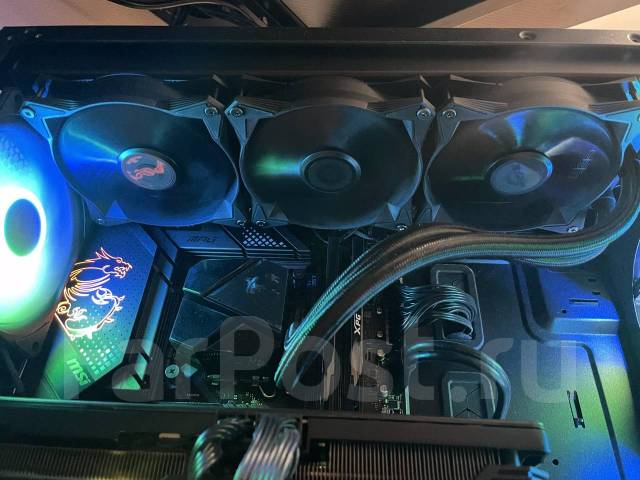 Водяное охлаждение ПК Система охлаждения MSI MAG Coreliquid P360 120, б ...