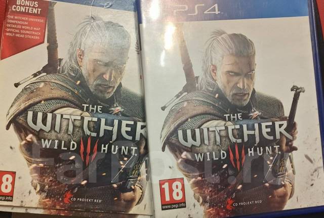 Ведьмак 3 Дикая охота ps4. Диск, Sony PlayStation 4, в наличии. Цена: 1 ...