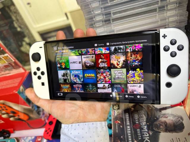Продажа/обмен Nintendo Switch OLED-512GB- 51 игра / любые игры, новый ...