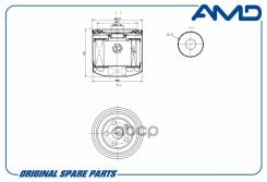   Hyundai Accent (), Elantra, Getz, Solaris; Kia Rio, Ceed; MMC; Mazda AMD 2630035504 AMD . Amdfl126 AMDFL126 