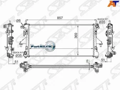�������� Peugeot Boxer 06- / Citroen Jumper 06- SAT SG-PG0009-06-R SGPG000906R ����