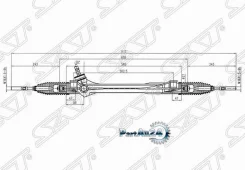 ����� ������� Toyota RAV4 (XA30) 05-13 (����� ����) SAT ST-45510-42080 ST4551042080 ����