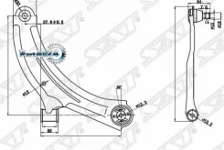 ����� �������� Nissan AD 06- / Juke 10-20 (�������/ ������) SAT ST-54500-EW000, ������ �������� ST54500EW000 ����