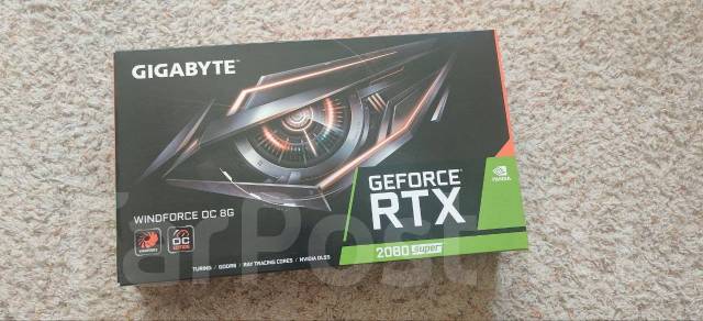 Видеокарта GigabyteRTX 2080 Super, б/у, в наличии. Цена: 25 000₽ во ...