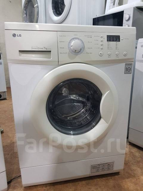 Стиральная машина LG Direct Drive на 7 кг, LG, 7,0 кг, б/у, в наличии ...