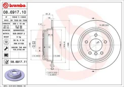 ���� ��������� 08691711 Brembo 08691711 ����