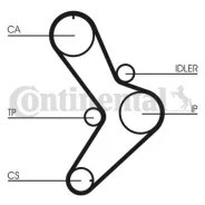 5039 ������ ��� Fiat ct731 Contitech CT731 ����
