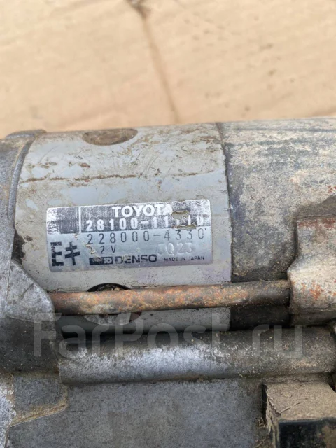 ������ ������� �� Toyota Corolla EE103V 5E-FE 28100-11110 ����