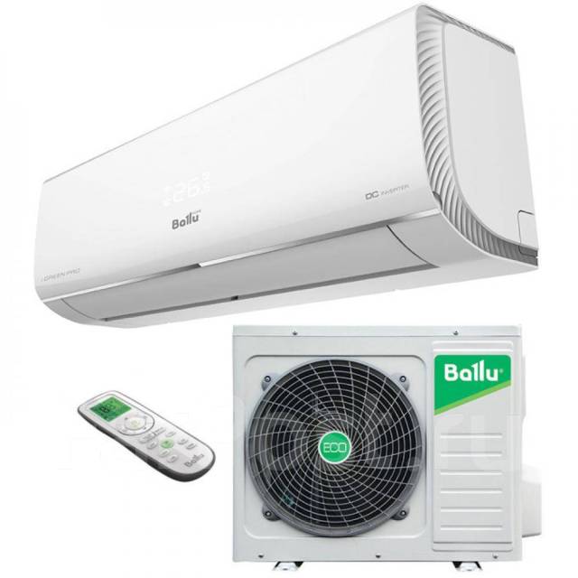 Кондиционер Ballu iGreen Pro DC Inverter Bsagi-09HN8 25м2, сплит ...