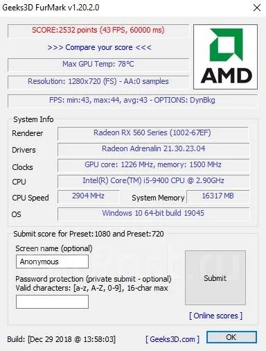 Radeon RX 560 ����