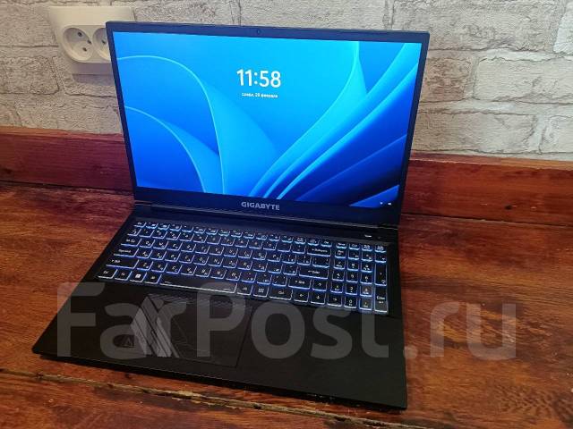 Игровой ноутбук RTX 4050, Core i5 12500H, 512ГБ М.2, 16ГБ ОЗУ, Gigabyte ...