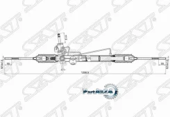 ����� ������� Mitsubishi Outlander 02-09 / Airtrek 01-05 (����� ����) SAT ST-MR961356 STMR961356 ����