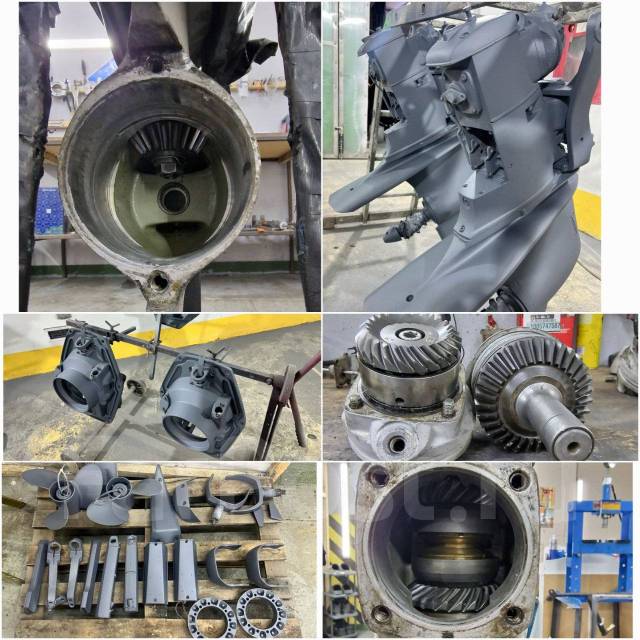 Угловая колонка вольво пента. Volvo penta 280. редукция 1,61, б/у, в ...