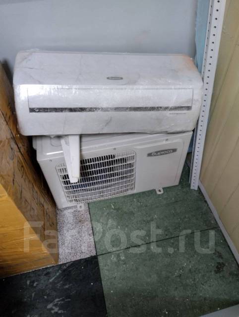 Кондиционер бирюса, сплит-система, On-Off, комплект, 25 м², б/у, в ...