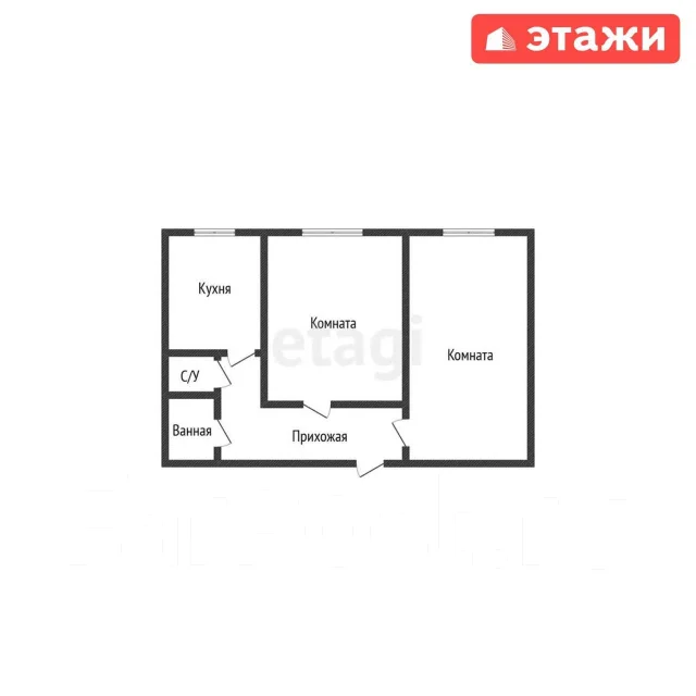 Продается 2–комнатная квартира по адресу: ул. Юбилейная 2 - Купить 2 ...