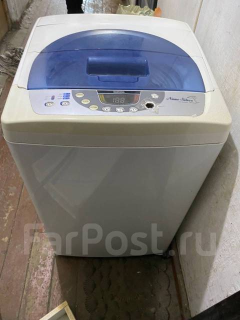 Стиральная машинка с верхней загрузкой, Daewoo, 5,5 кг, б/у, в наличии ...