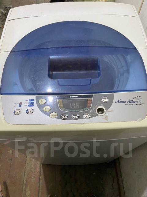 Стиральная машинка с верхней загрузкой, Daewoo, 5,5 кг, б/у, в наличии ...