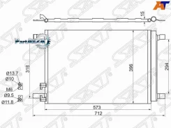 �������� ������������ Audi A3 12-24 / Skoda Kodiaq 16-22 SAT ST-VW12-394-0 STVW123940 ����