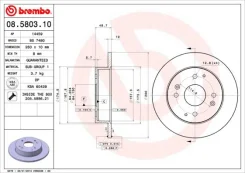 08.5803.10_���� ���� 08580310 Brembo 08580310 ����