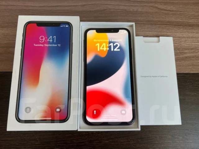 Apple iPhone X. �/�, 64 ��, ������, 3G, 4G LTE, NFC ����