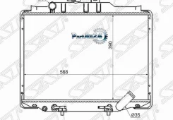 �������� Mitsubishi Delica 89-07 / Hyundai Grace 93-03 SAT MC0005-L300-D MC0005L300D ����