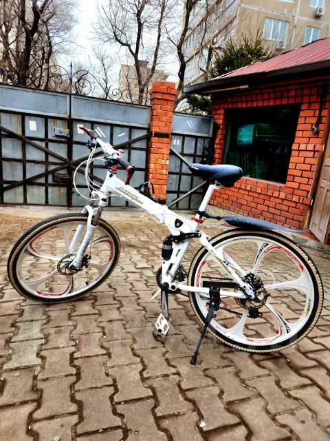 Велосипед, Lamborghini, складной, алюминий, размер колес: 26, б/у, в ...