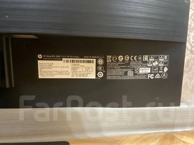 HP. 21.5", ���������� �� (LCD, LED, QLED) ����