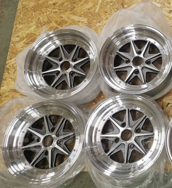 Новые 2х составные разборные диски ВАЗ/LADA R14 4/98 JDM4/114.3, Khomen ...