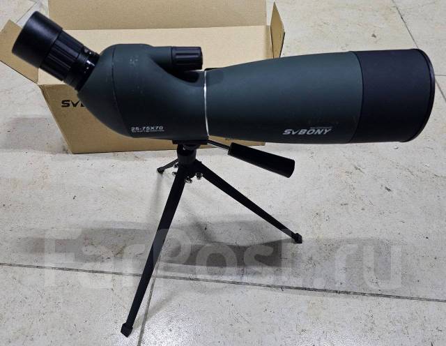 Зрительная подзорная труба Svbony SV28 25-75х70, б/у, в наличии. Цена ...