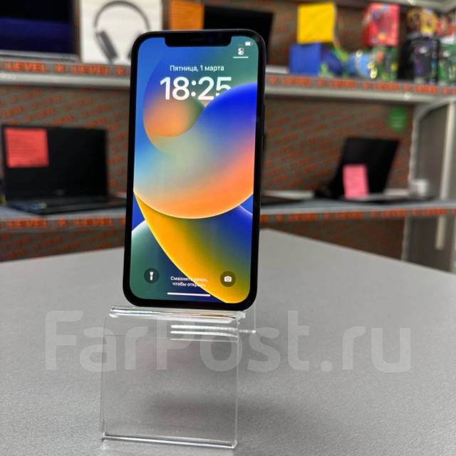 Смартфон Apple iPhone 12 128 ГБ черный. X-Level, 6.10", 3G, 4G LTE, 5G ...