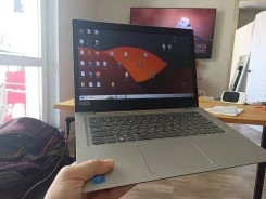 Lenovo IdeaPad 120S-14IAP. 14", 1,1����, ��� 4 ��, ���� 32���, WiFi: 1, Bluetooth: 1, ����������� �� 5��. ����