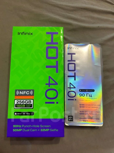 Infinix HOT 40i. �/�, 256 �� ����