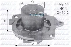 ����� ������� OPEL/ALFA Romeo/FIAT/Suzuki 1.9D-2.4D 94- DOLZ S314 S314 ����