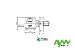 ���� ���������� Daewoo Tico 95-00/Matiz 0.8 00 Aywiparts AW1520030 AW1520030 ����