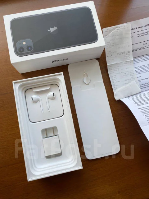 Apple iPhone 11. �/�, 128 ��, ������, 3G, 4G LTE, Dual-SIM, ����������, NFC ����
