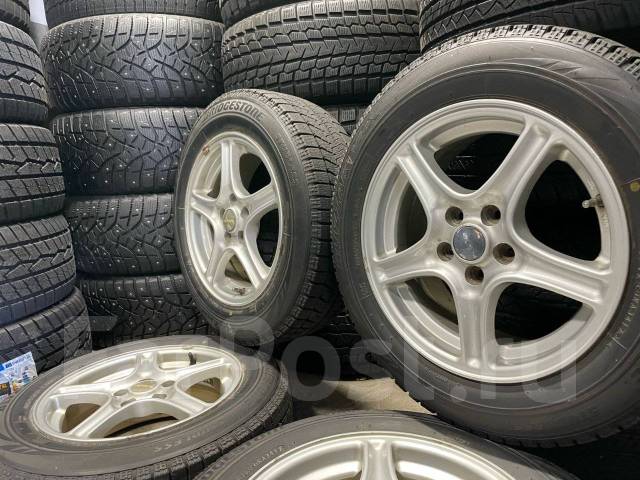 Литые диски R15 5x100 Subaru (1440), 15", 1 шт, 56,1 мм. 4 шт, б/у, в ...