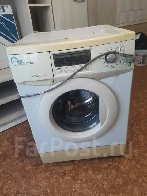 Стиральная машинка, Daewoo, 6,0 кг, б/у, в наличии. Цена: 4 000₽ во ...