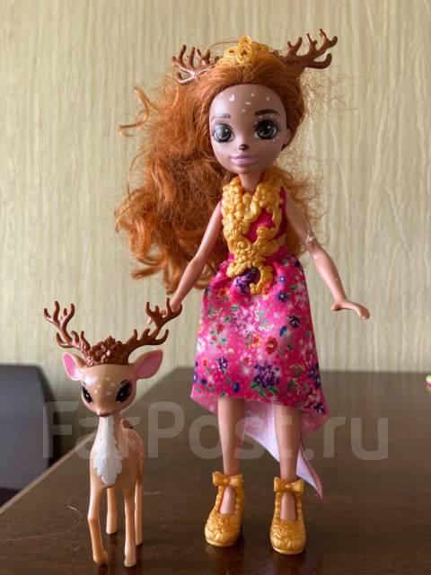 Большая кукла Энчантималс (олень), б/у, в наличии. Цена: 400₽ во ...
