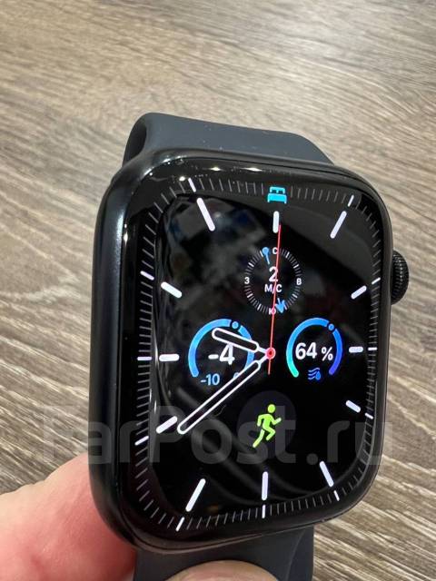 Продам Apple Watch 7 45mm, умные часы, GPS, NFC, IP68, iOS, б/у, в ...