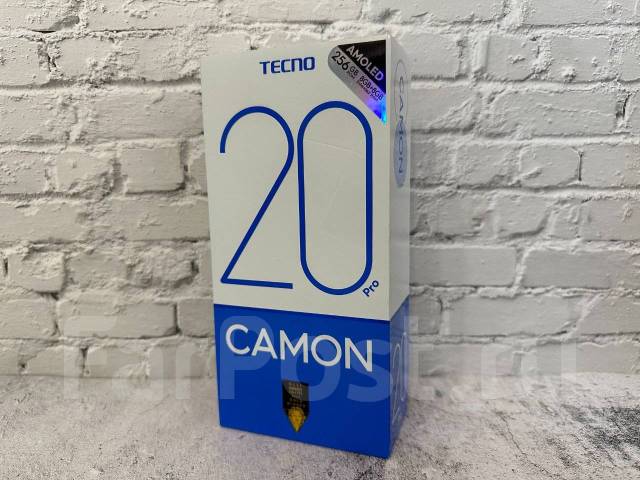 Смартфон Tecno Camon 20 Pro 8/256GB Black (Новый), 6.70", черный, 3G ...