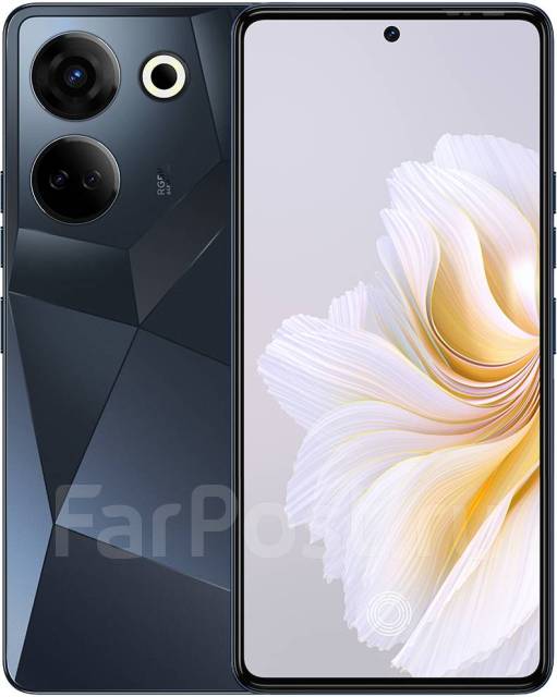 Смартфон Tecno Camon 20 Pro 8/256GB Black (Новый), 6.70", черный, 3G ...