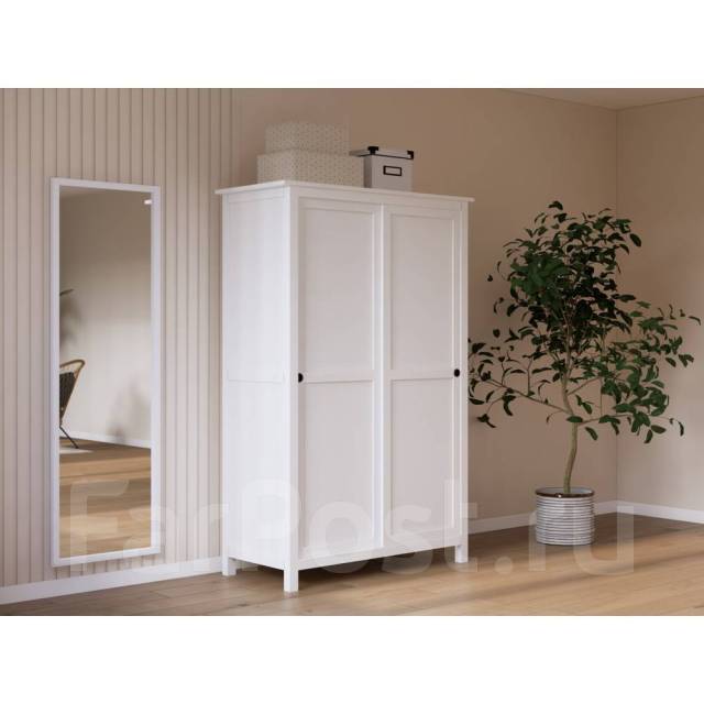 Шкаф Хемнэс ИКЕА белый, новый, под заказ. Цена: 35 250₽ во Владивостоке