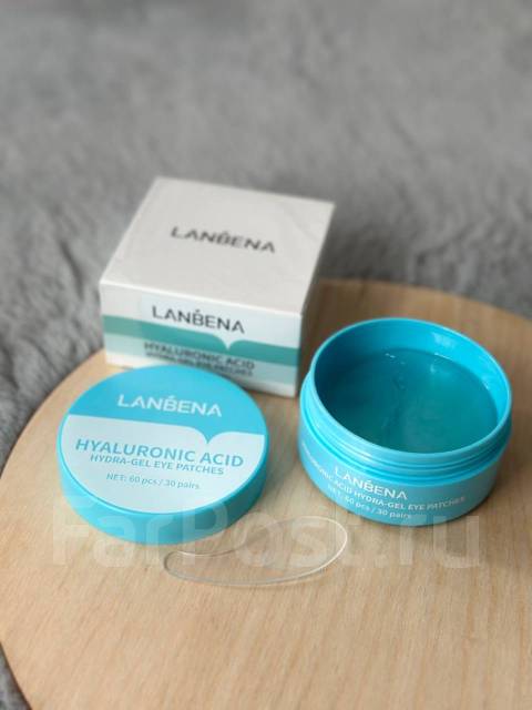 Патчи для глаз гиалуроновые Lanbena, в наличии. Цена: 400₽ во Владивостоке