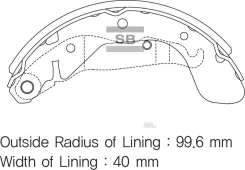 ������� ��������� Sangsin Brake SA152 Lacetti 1.4i, 1.6i, 1.8i 02-06 ����. ������� (�������� 4 ��. ) Sangsin Brake SA152 SA152 ����