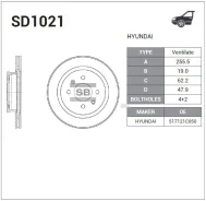 ���� ��������� Sangsin Brake SD1021 Hyundai Getz (ABS) Sangsin Brake SD1021 SD1021 ����