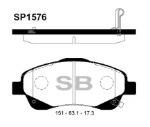 ������� ��������� �������� SP1576 Sangsin Brake SP1576 Sangsin Brake SP1576 SP1576 ����