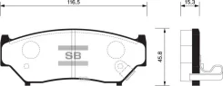 ������� ��������� �������� Suzuki Grand Vitara Sangsin Brake SP1584 SP1584 ����