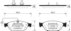 ������� �������� �����.! � ���������. ��. Audi A6/A7/A8 2.8FSi/4.2FSi/3.0TDi 09 SP2316_ Sangsin Brake SP2316, ����� SP2316 ����