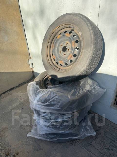 Продам колеса Лето Firestone 195/65R15 Japan Б/П по РФ, 15", 1 шт, 195 ...
