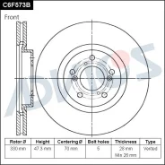 ���� ��������� ���. Advics C6F573B C6F573B ����